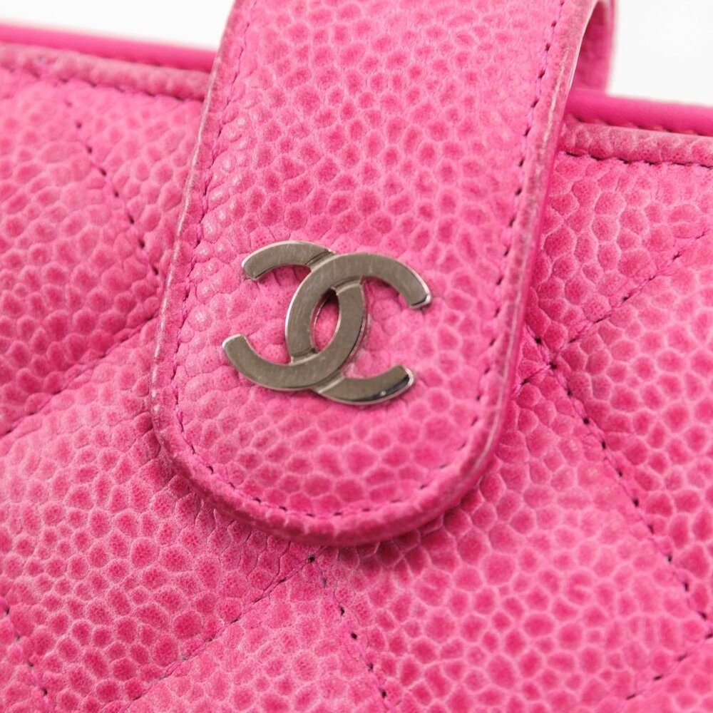 Authentic Chanel Matelasse Pink Caviar Wallet - Picture 7 of 16